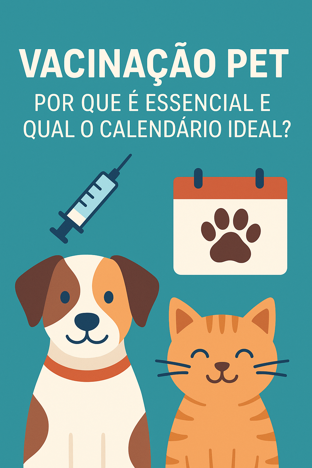 🐾 Vacinação Pet: Por que é Essencial e Qual o Calendário Ideal?  Guia Completo baseado na WSAVA (World Small Animal Veterinary Association)